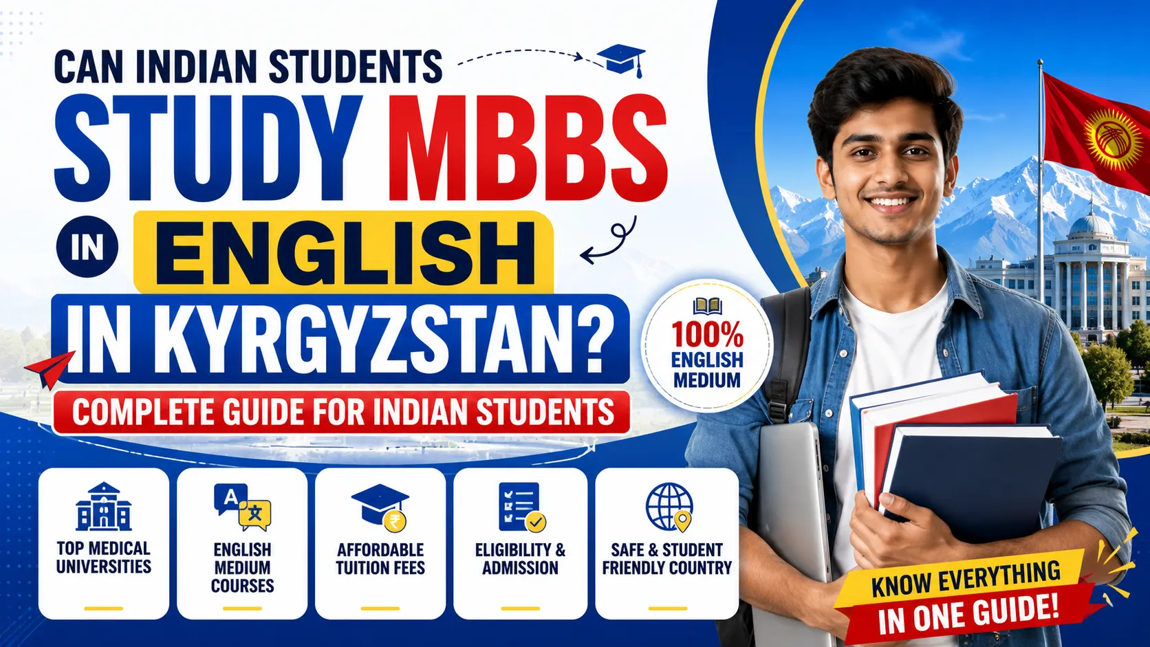 Can Indian Students Study MBBS in English in Kyrgyzstan